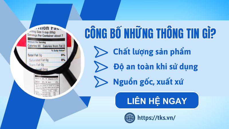 công bố những thông tin gì